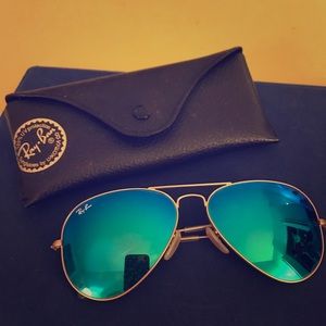 RayBan Mirror Aviators